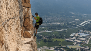 Rock climbing