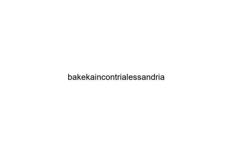 bakekaincontrialessandria