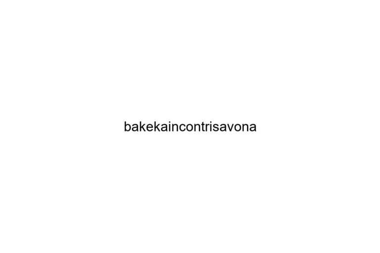 bakekaincontrisavona