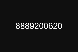 8889200620
