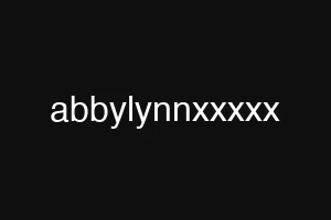 abbylynnxxxxx