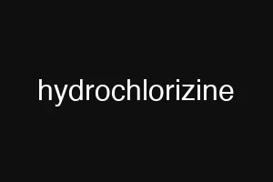 hydrochlorizine