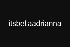 itsbellaadrianna