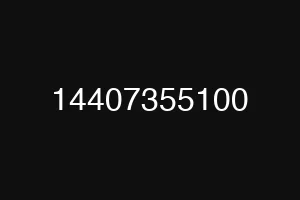 14407355100