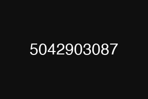 5042903087