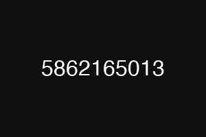 5862165013