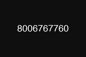 8006767760