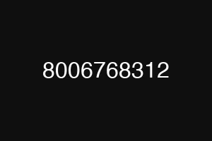 8006768312