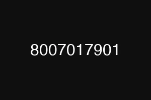 8007017901