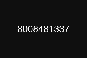 8008481337