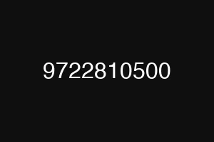 9722810500