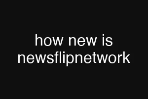 how new is newsflipnetwork