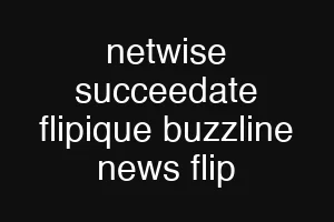 netwise succeedate flipique buzzline news flip